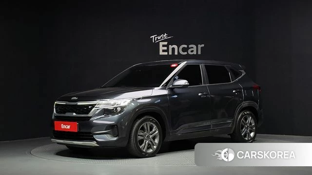Kia Seltos 2021 Серый из Кореи