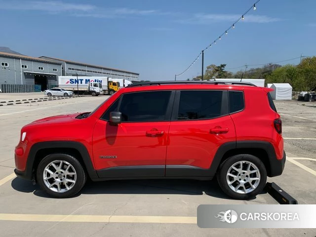 Jeep Renegade 2021 Красный из Кореи