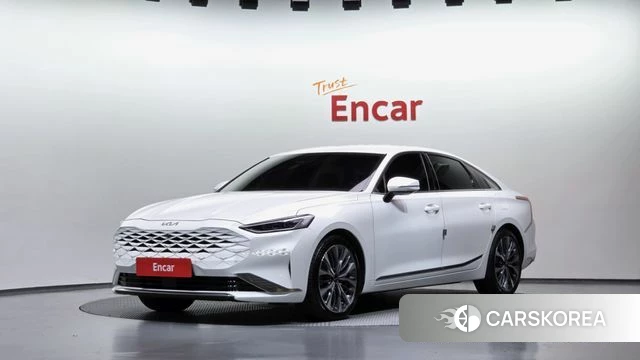 Kia K8 2021 Белый из Кореи