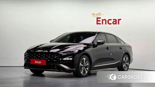 Kia K8 Hybrid 2021 Черный из Кореи