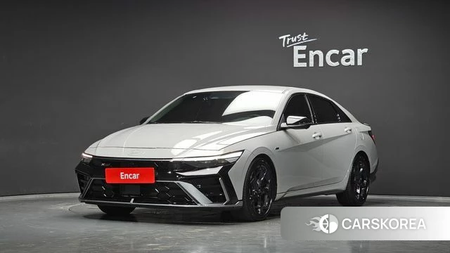 Hyundai The New Avante (CN7) 2024 Серебристо-серый из Кореи