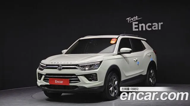 Ssangyong Beautiful Korando 2020 Белый из Кореи
