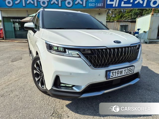Kia Carnival 4th generation 2021 Белый из Кореи