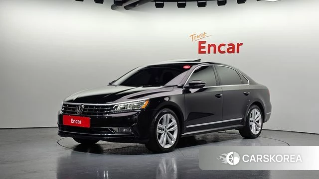 Volkswagen The New Passat 2018 Черный из Кореи
