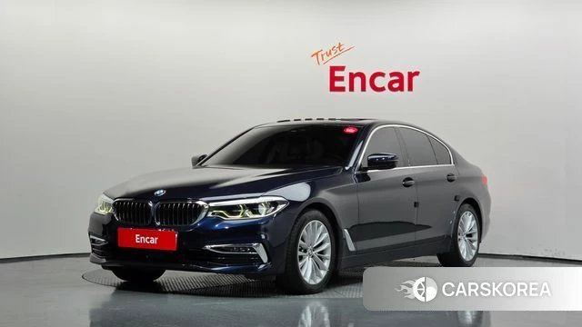 BMW 5 Series (G30) 2020 Синий из Кореи