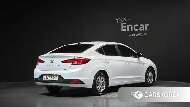 Hyundai The New Avante AD 2019 Белый из Кореи