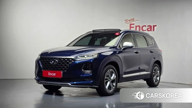 Hyundai Santa Fe TM 2018 Синий из Кореи
