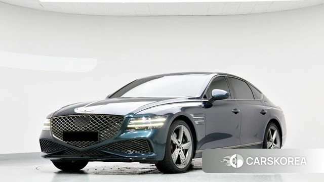 Genesis G80 (RG3) 2022 Темно-зеленый из Кореи