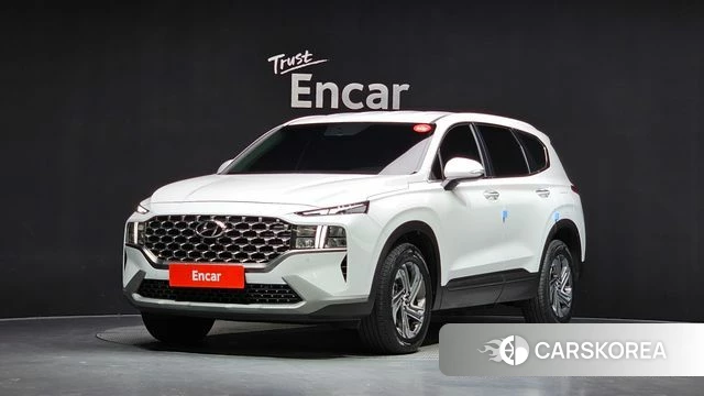 Hyundai The New Santa Fe 2022 Белый из Кореи