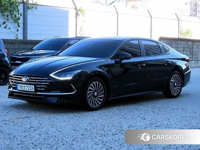 Hyundai Sonata Hybrid (DN8) 2023 Черный из Кореи