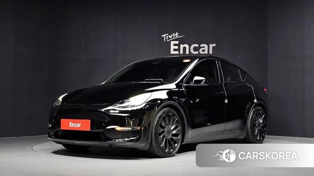 Tesla Model Y 2022 Черный из Кореи