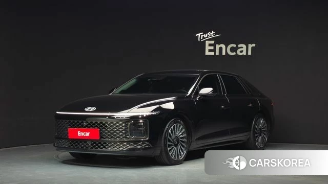 Hyundai Grandeur (GN7) 2023 Черный из Кореи