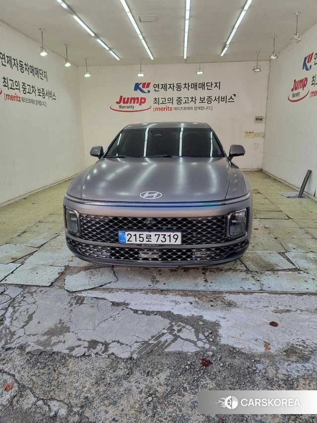 Hyundai Grandeur (GN7) 2023 Серый из Кореи