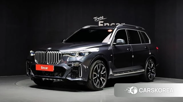 BMW X7 (G07) 2022 Серый из Кореи