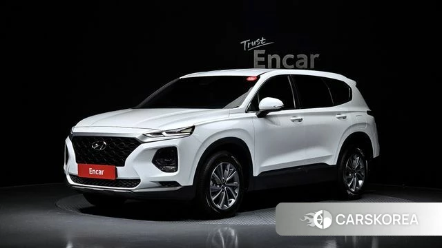 Hyundai Santa Fe TM 2018 Белый из Кореи