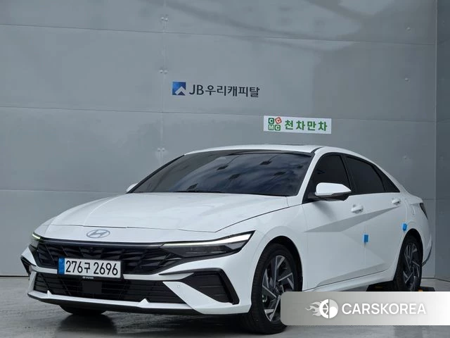 Hyundai The New Avante Hybrid (CN7) 2025 Белый из Кореи