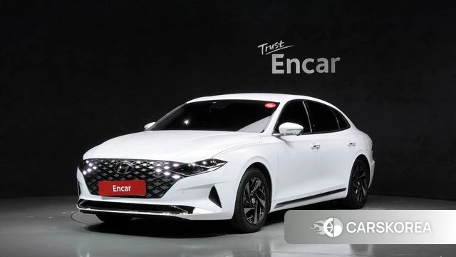 Hyundai The New Grandeur IG Hybrid 2022 Белый из Кореи
