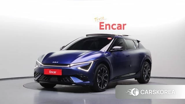 Kia The New EV6 2025 Синий из Кореи