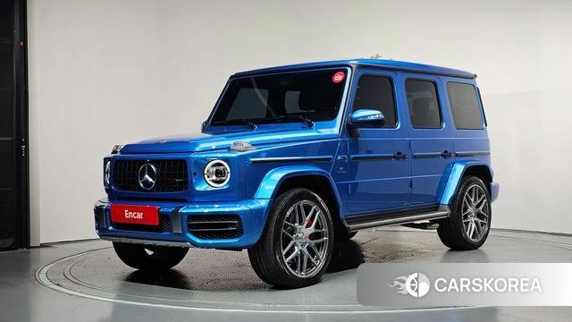 Mercedes-Benz G-Class W463b 2022 Небесно-голубой из Кореи