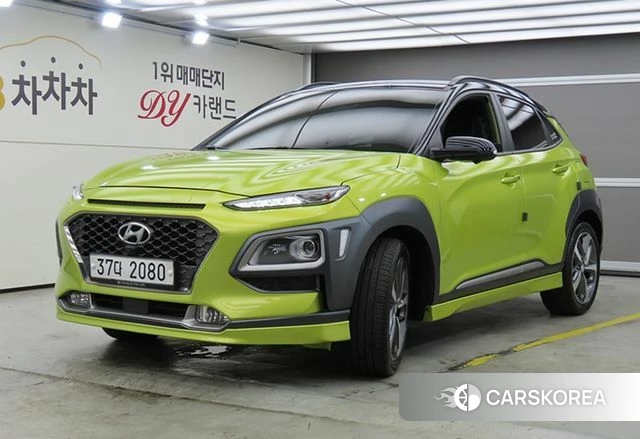 Hyundai Kona 2019 Желтый из Кореи