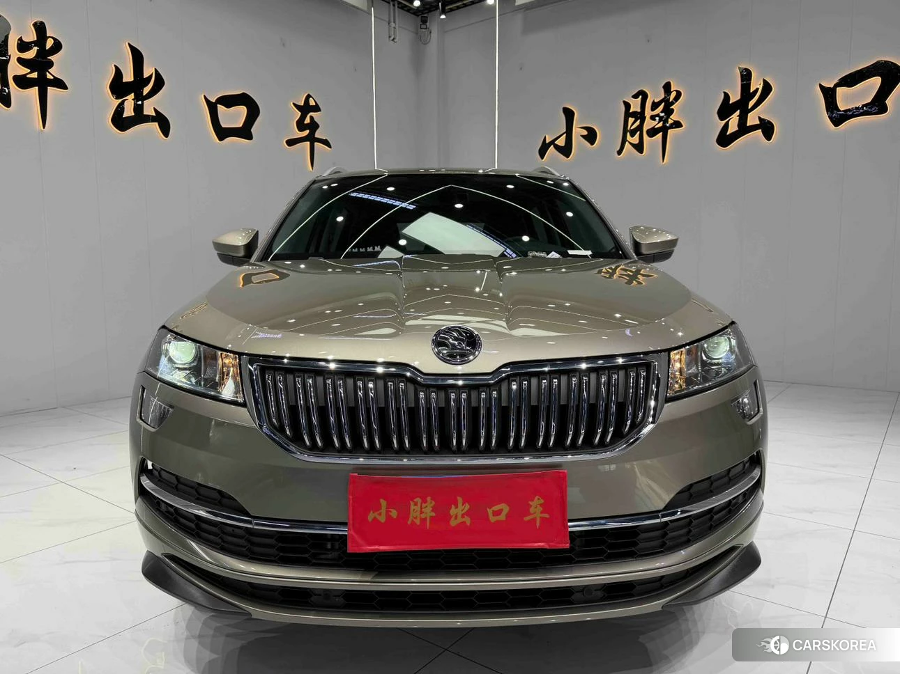 Skoda Karoq 2022 Желтый из Китая