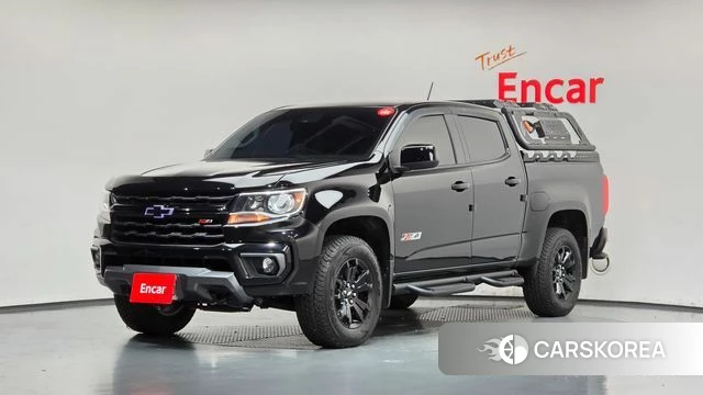 Chevrolet (GM Daewoo) Real New Colorado 2021 Черный из Кореи