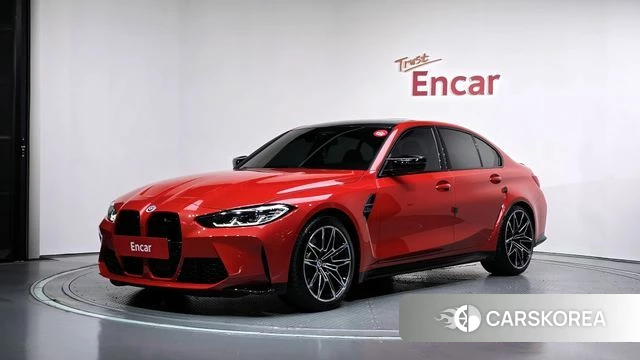 BMW M3 (G80) 2022 Красный из Кореи
