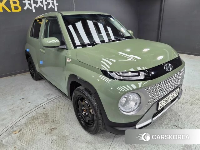 Hyundai Casper 2022 Светло-зеленый из Кореи
