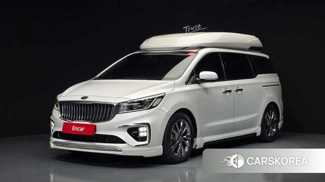 Kia The New Carnival 2020 Белый из Кореи