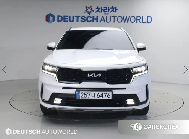 Kia Sorento 4th Generation 2022 Белый из Кореи