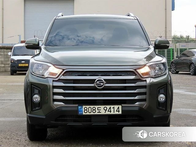Ssangyong The New Rexton Sport 2021 Темно-зеленый из Кореи