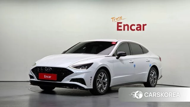 Hyundai Sonata (DN8) 2022 Белый из Кореи