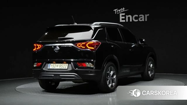 Ssangyong Beautiful Korando 2021 Черный из Кореи