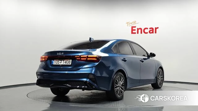 Kia The New K3 2nd generation 2023 Синий нефрит из Кореи