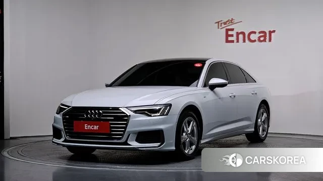 Audi A6 (C8) 2020 Белый из Кореи