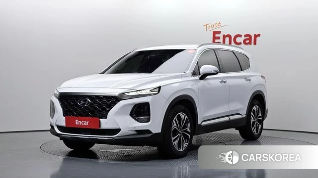 Hyundai Santa Fe TM 2018 Белый из Кореи