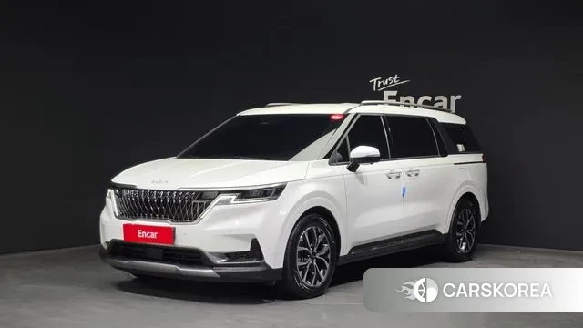 Kia Carnival 4th generation 2023 Белый из Кореи