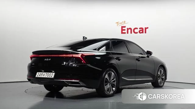 Kia K8 Hybrid 2022 Черный из Кореи