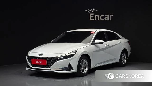 Hyundai Avante (CN7) 2020 Белый из Кореи