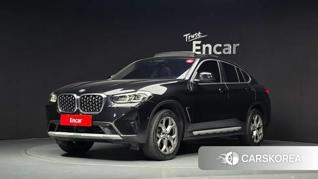 BMW X4 (G02) 2021 Черный из Кореи