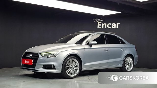 Audi New A3 2018 Серебристо-серый из Кореи