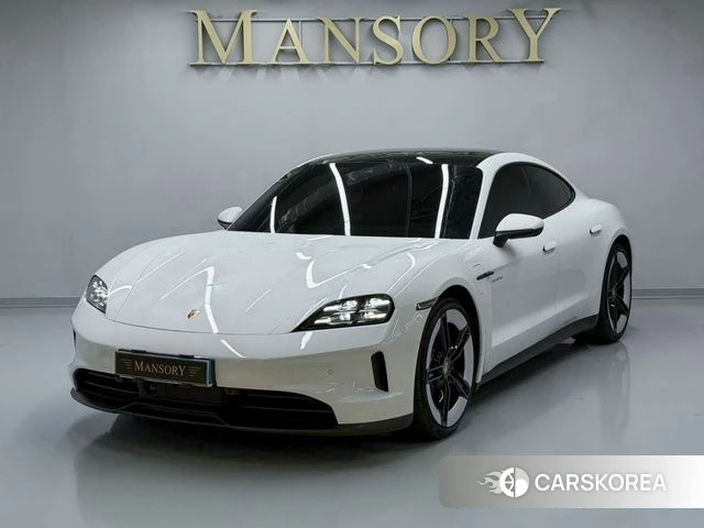 Porsche Taycan 2025 Белый из Кореи
