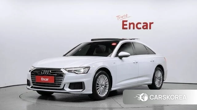 Audi A6 (C8) 2020 Белый из Кореи
