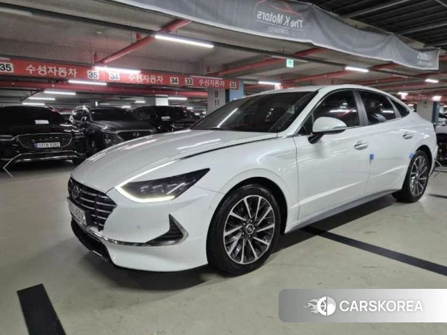 Hyundai Sonata (DN8) 2020 Белый из Кореи