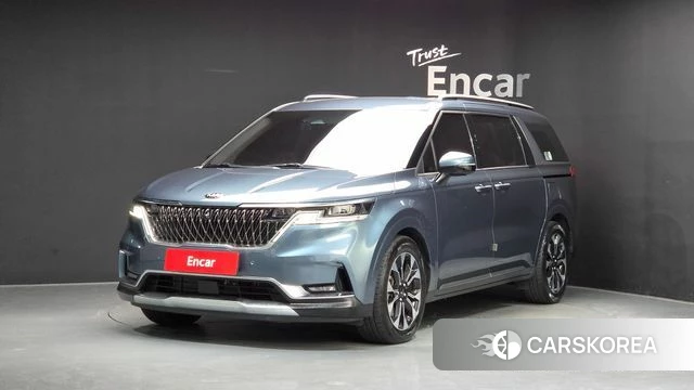 Kia Carnival 4th generation 2021 Синий из Кореи
