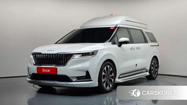 Kia Carnival 4th generation 2021 Белый из Кореи