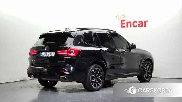 BMW X3 (G01) 2023 Черный из Кореи