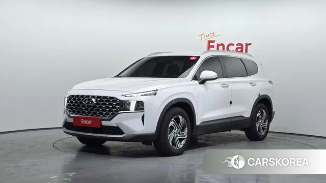 Hyundai The New Santa Fe 2021 Белый из Кореи