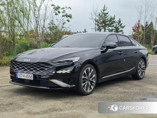 Kia K8 2022 Черный из Кореи