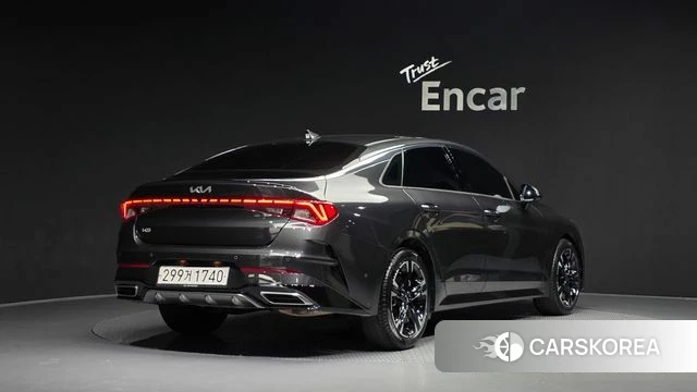 Kia K5 3rd generation 2023 Серый из Кореи